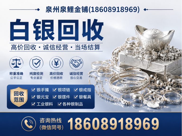石狮市泉州黄金回收展示图